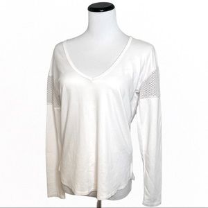 HURLEY X NIKE WHITE PULLOVER TOP XS